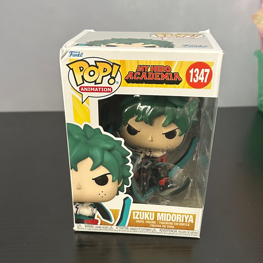 Funko POP! Animation- My Hero Academia- Izuku Midoriya Blackwhip Vinyl Figure